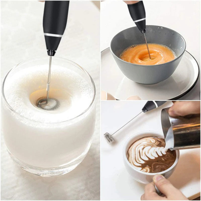 2-in-1 USB Rechargeable Electric Milk Frother