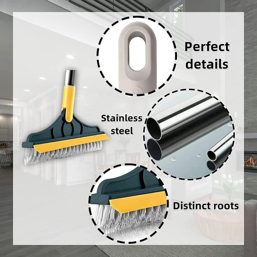 Bathroom Cleaning Brush with Long Handle