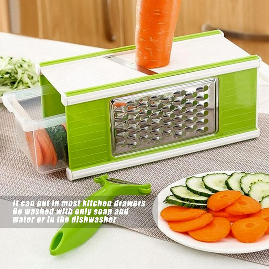 5-in-1 Multifunctional Vegetable Chopper and Slicer