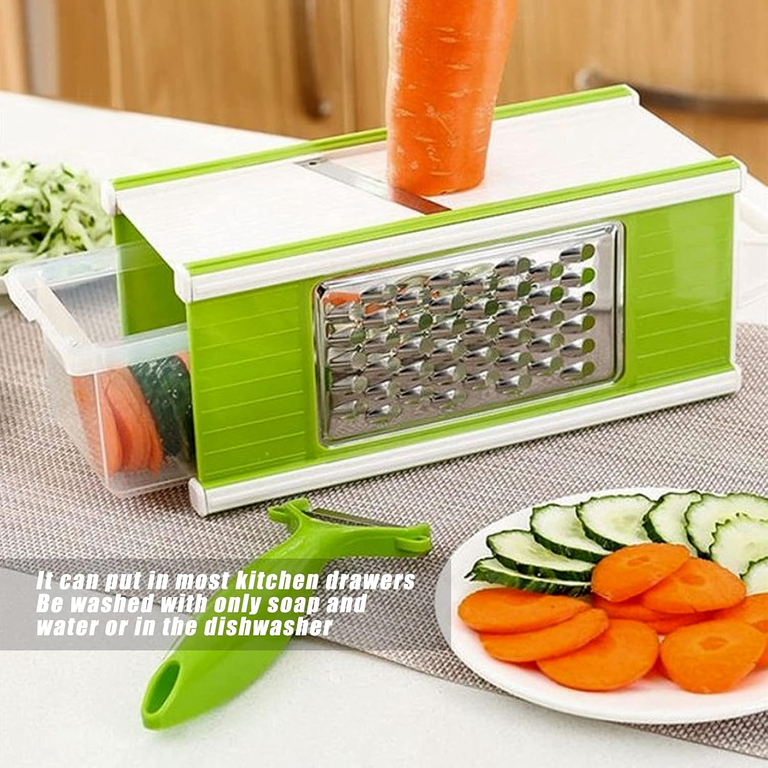 5-in-1 Multifunctional Vegetable Chopper and Slicer