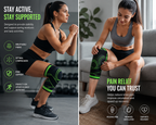 Professional Knee Compression Sleeve with Adjustable Straps