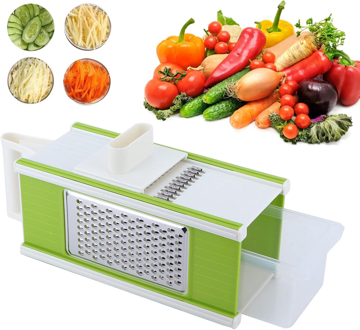 5-in-1 Multifunctional Vegetable Chopper and Slicer