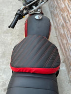 Waterproof Motorcycle Seat Cushion with Double Stitch Design