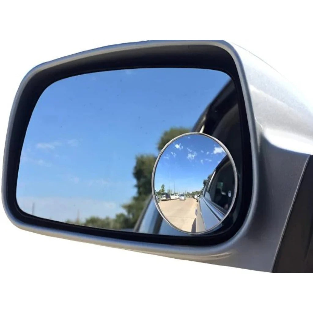 Car Blind Spot Mirror Set, 2 Pcs Round Original Glass Convex Mirrors
