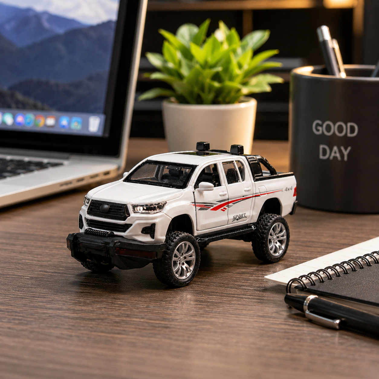 Die-Cast Pickup Truck Model Toy