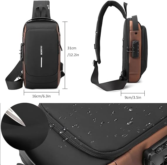 Men's Anti-Theft Chest Sling Bag