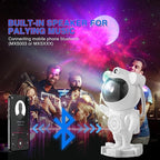 Astronaut Galaxy Star Projector Night Light with Bluetooth Speaker