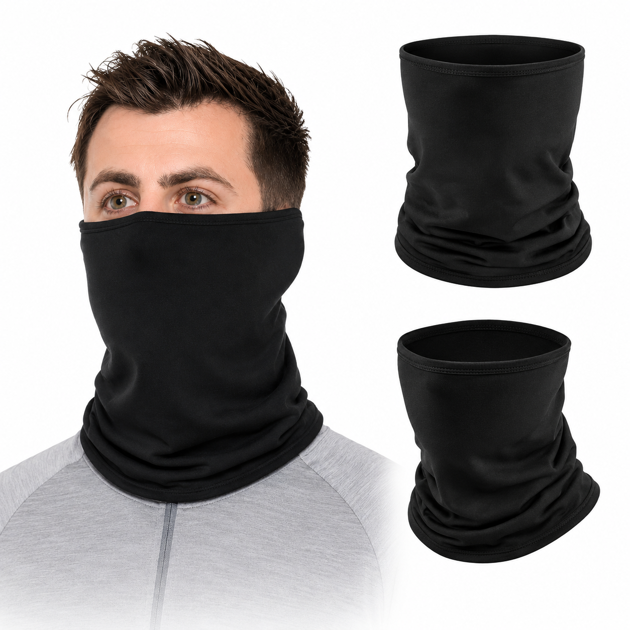 Fleece Neck Warmer Gaiter for Men & Women