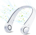 Portable Bladeless Neck Fan, Hands-Free Rechargeable Wearable Personal Fan