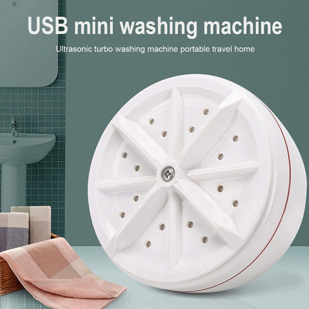 Portable Mini Turbo Washing Machine with USB Power