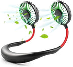 Portable Hanging Neck Fan, Hands-Free