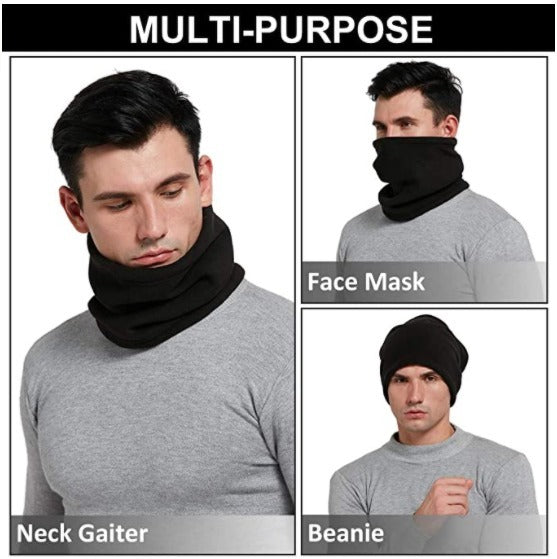 Fleece Neck Warmer Gaiter for Men & Women