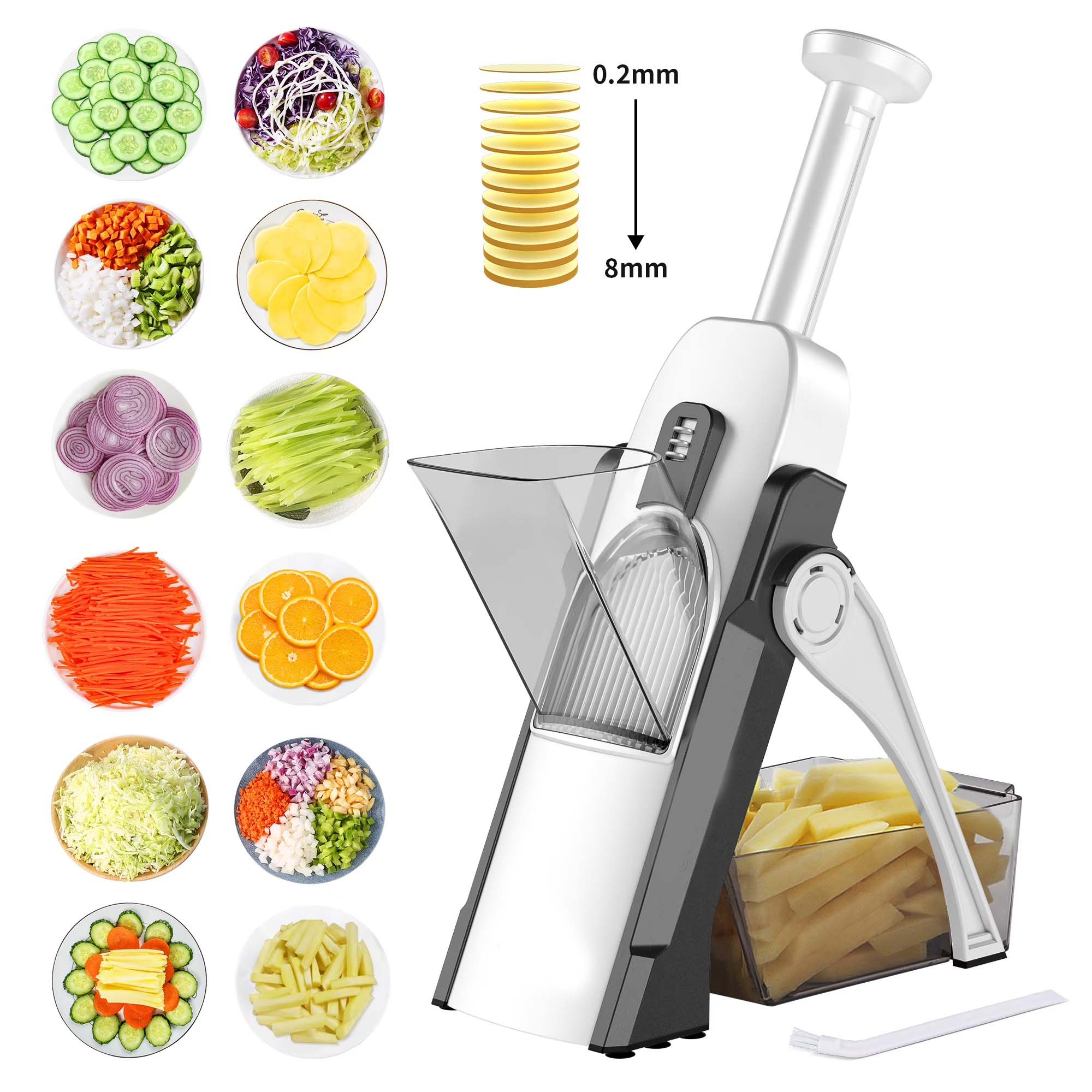 Multi-Blade Vegetable Slicer and Food Chopper