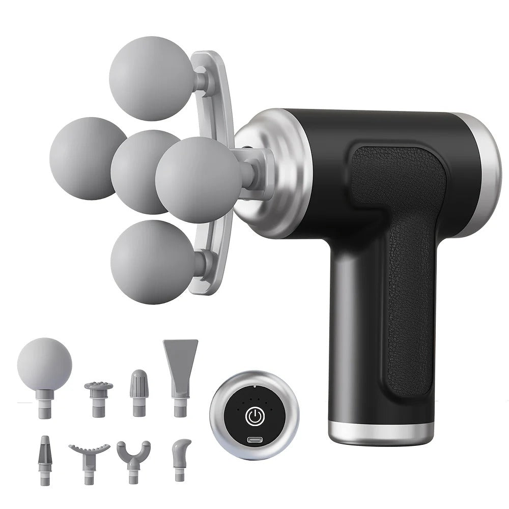 Rechargeable Massage Gun with 6-Speed Settings