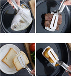 3-in-1 Stainless Steel Cooking Tongs Spatula