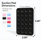 Suction Phone Case Mount with Sticky Grip
