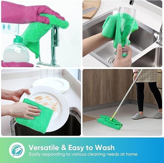 Microfiber Cleaning Cloths 20 Pack