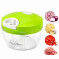 Manual Vegetable Chopper with Pull Cord