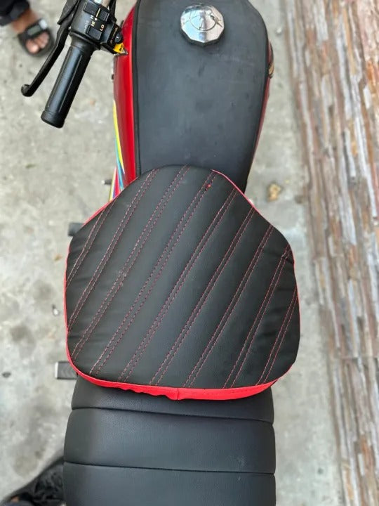 Waterproof Motorcycle Seat Cushion with Double Stitch Design