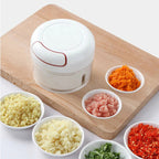 Mini Manual Garlic Chopper with Pull String