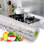 Waterproof Oil-Proof Aluminum Foil Kitchen Wall Sticker