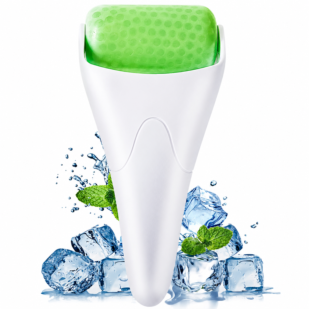 Reusable Ice Roller for Face and Eyes, Cooling Facial Massage Tool for Skincare