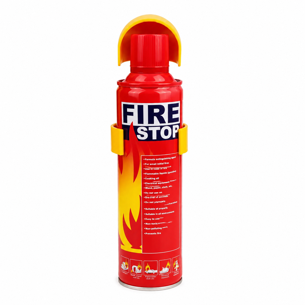 Portable Fire Safety Spray 500ml for Home, Office and Vehicle Use