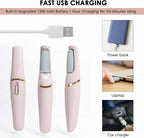 Electric Pedicure Foot File Callus Remover Rechargeable Foot Scrubber