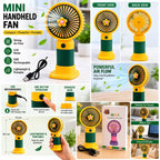 Portable Rechargeable Mini Table Fan for Home & Office
