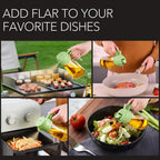 2-in-1 Oil Dispenser & Sprayer Bottle for Kitchen