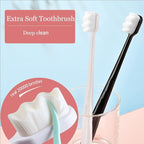 (01 Pcs)Extra Soft Nano Toothbrush for Sensitive Gums (Multi-Colour)