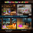 LED Acrylic Note Board with Color Lighting