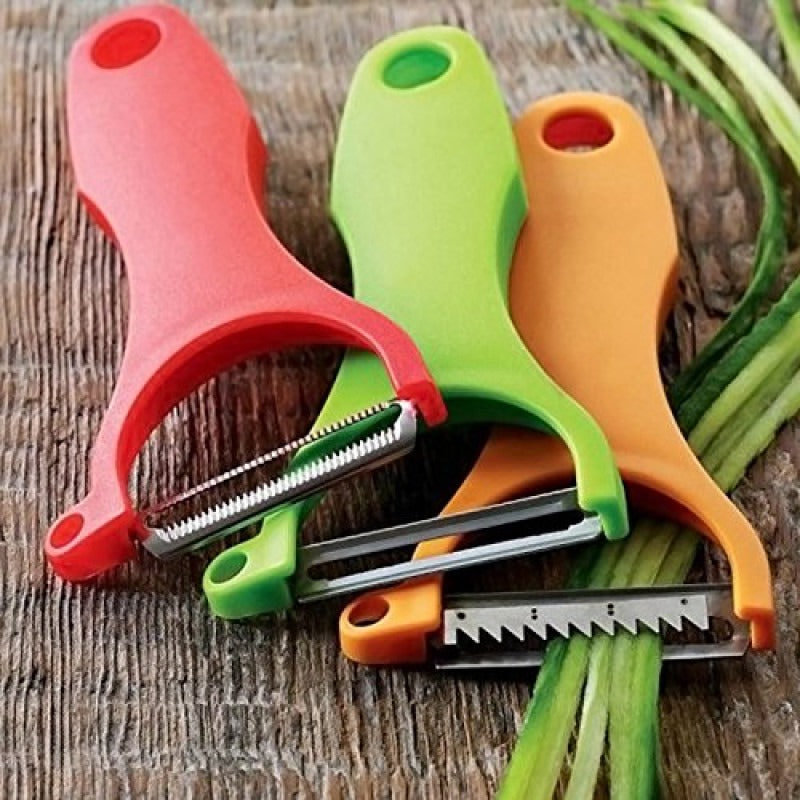 3-Piece Kitchen Peeler Set with Tomato Peeler