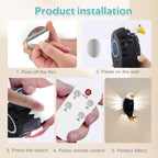 Eagle Shaped LED Wall Light with Remote Control