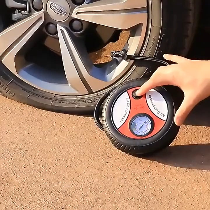 Portable 260 PSI DC 12V Electric Air Compressor Tire Inflator for Car