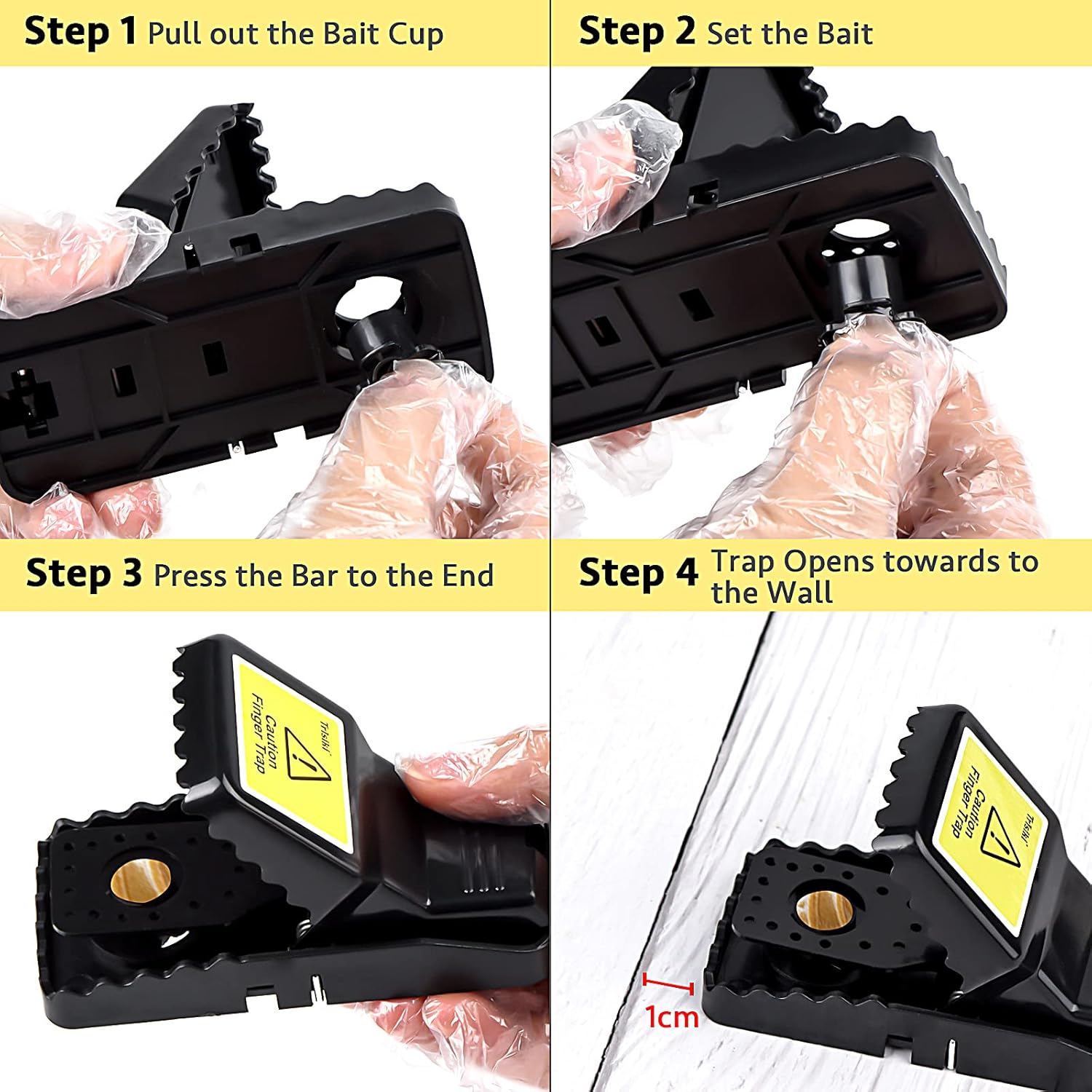 Reusable Mouse Trap for Indoor and Outdoor Use