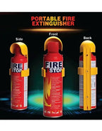 Portable Fire Safety Spray 500ml for Home, Office and Vehicle Use