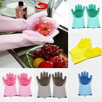 Silicone Dishwashing Cleaning Gloves