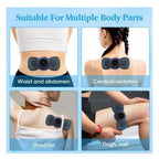Rechargeable EMS Massage Patch with 8 Modes and 19 Intensity Levels