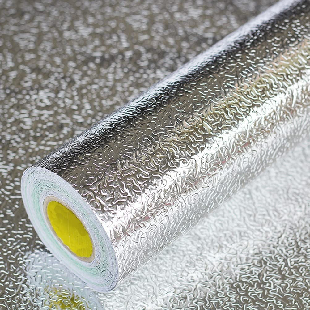 Waterproof Oil-Proof Aluminum Foil Kitchen Wall Sticker