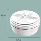 Portable Mini Turbo Washing Machine with USB Power