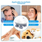 Electric Scalp Massager with Kneading & Vibration