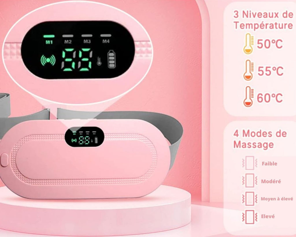 Portable Cordless Heating Pad Waist Belt