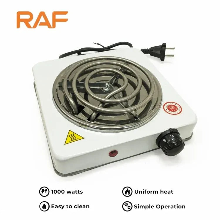 Portable Electric Hot Plate 1000W Single Burner