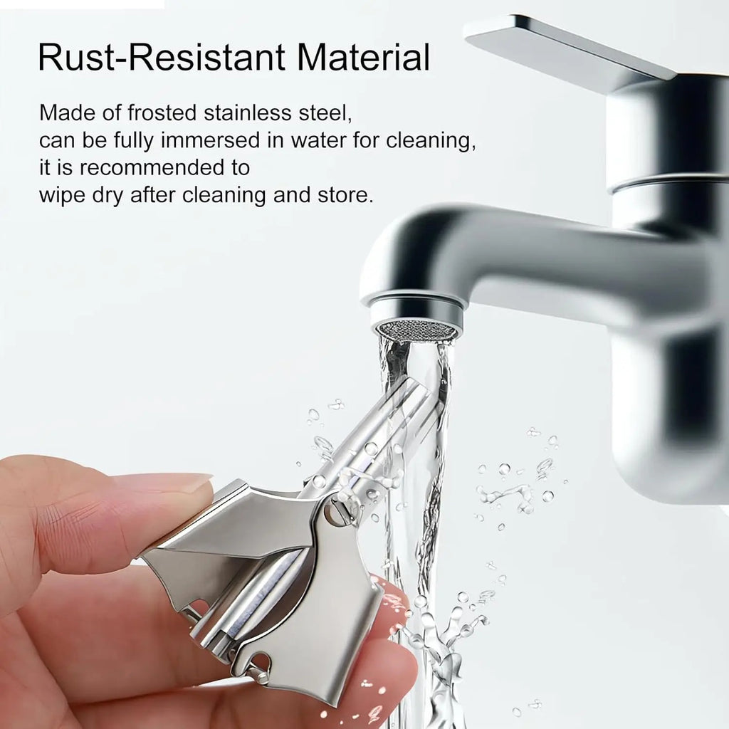 Stainless Steel Manual Nose & Ear Hair Trimmer
