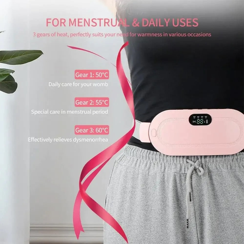 Portable Cordless Heating Pad Waist Belt
