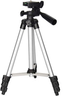 Lightweight Adjustable Tripod Stand with Universal Phone Holder