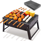 Portable Stainless Steel Charcoal BBQ Grill