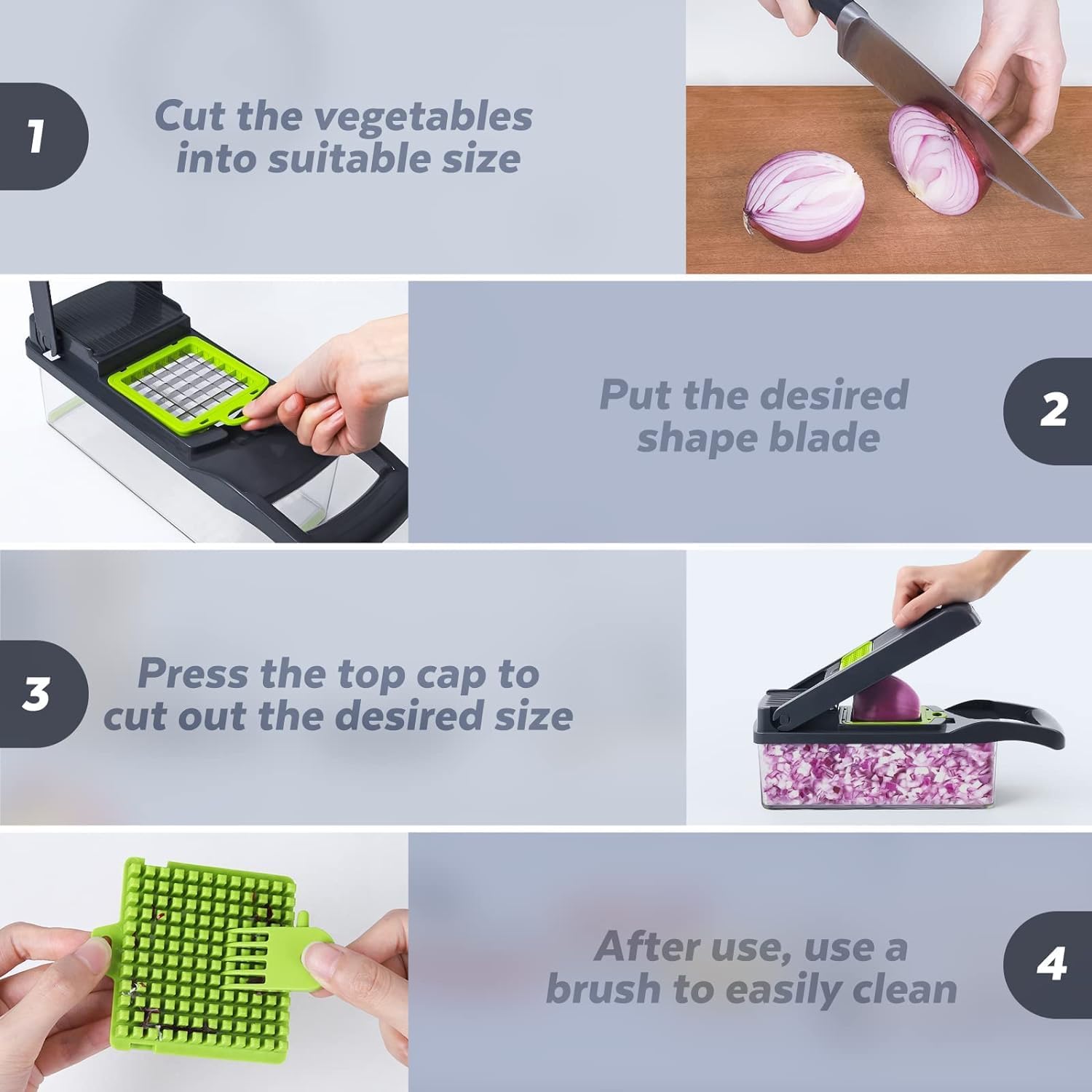 16-in-1 Multifunctional Vegetable Cutter