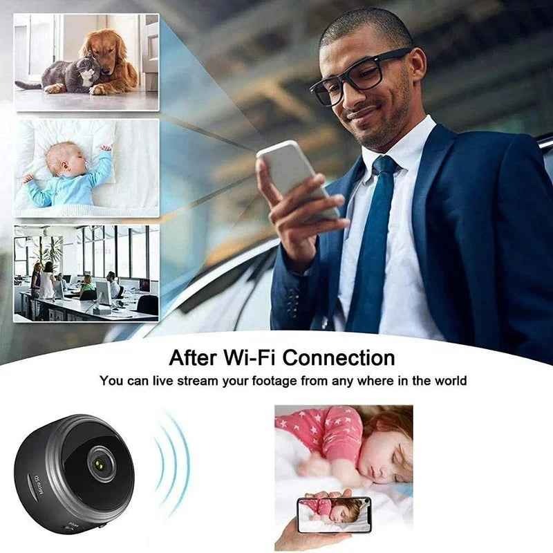 A9 Mini WiFi Security Camera HD 1080P